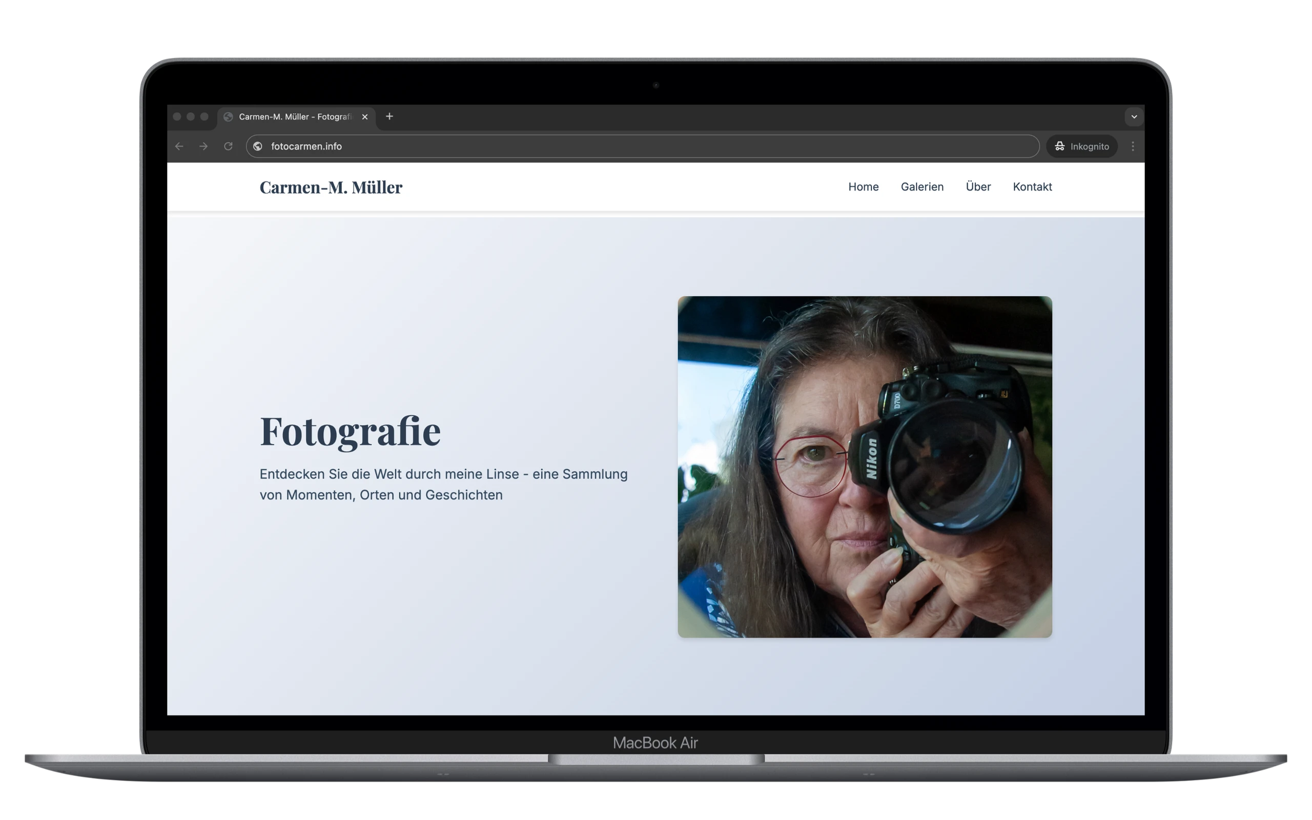 Persönliches Projekt - Kreative Web-Lösung